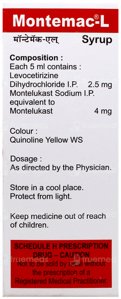 Montemac L Syrup 60Ml Montemac L Syrup 60Ml